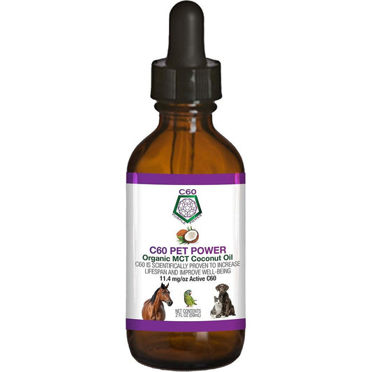 C60 Purple Power for Pets bottle front view