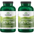 Swanson Full Spectrum Cat's Claw 500mg capsules bottle front view
