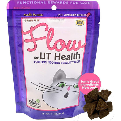 In Clover Flow Soft Chews for cats front packaging view