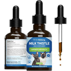 Pet Wellbeing Milk Thistle for Cats bottle front view