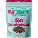 Grandma Mae's Country Naturals RawTernative Air-Dried Beef And Salmon Recipe Cat And Kitten Food 14 Ounces