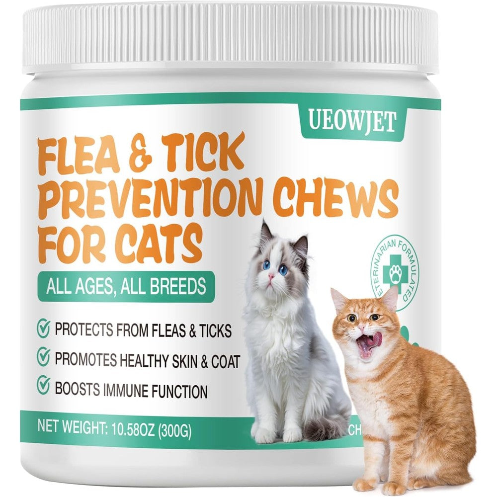 Ueowjet flea and tick prevention for cats bottle front view