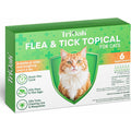 TriOak flea and tick topical treatment for cats front view packaging
