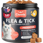 Lovepetsstore Flea Treatment For Cats Daily Oral Flea And Tick Prevention Soft Chews Chicken Flavor 140 Count