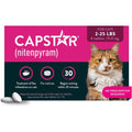 Capstar Nitenpyram Fast Acting Oral Flea Treatment For Cats And Kittens Two To Twenty Five Pounds Six Tablets