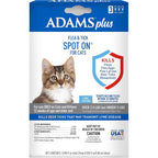 Adams Plus Flea and Tick Spot On for small cats front packaging view