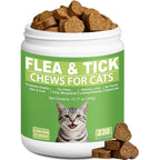 ColEaze cat flea and tick prevention chewables front view container