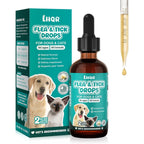 Beloved Pets flea and tick support drops front view authentic pet supplement