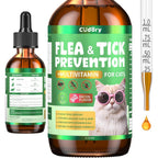 Carmelie Cudory Flea and Tick Support for Cats bottle front view