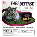 Para Defense Cat Pet Flea Control Supply Large front view authentic topical flea treatment