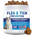 ColEaze Flea and Tick Prevention for Cats Chewables front view container
