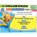 Hartz UltraGuard Pro cat flea and tick prevention front packaging view