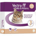 Vectra for Cats and Kittens flea treatment pack front view for small cat topical flea control