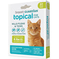 Sergeant's Guardian Flea and Tick Squeeze On Topical for Cats front packaging view
