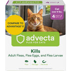 Advecta Plus large cat flea treatment packaging front view