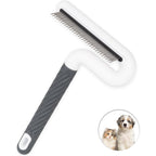 TailGurus dog face comb and flea comb front view professional pet grooming tool