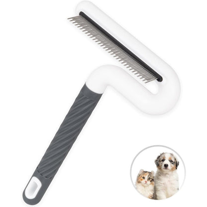 TailGurus dog face comb and flea comb front view professional pet grooming tool