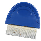 Prime Pets Flea Comb For Dogs And Cats Stainless Steel Professional Pet Grooming Tool For Flea Detection Dander And Tear Stain Removal