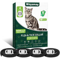 Weallin Woyamay 4 Pack Cat Flea And Tick Collar Adjustable Water Resistant Treatment For Cats And Kittens Over 12 Weeks Old 32 Month Protection