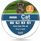 Zodiac Flea And Tick Prevention Collar For Cats 2 Count Adjustable Waterproof Protection