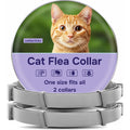 Baravi Flea And Tick Prevention For Cats Collar 2 Count Adjustable Waterproof Protection For All Cat And Kitten Sizes