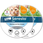 Bayer Seresto Cat Vet-Recommended Flea And Tick Treatment And Prevention Collar, 8 Months Protection, Pack Of 2