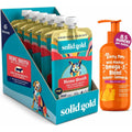 Zesty Paws and Solid Gold dog supplement bundle front view