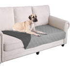 Ameritex Waterproof Dog Bed Cover Reversible Pet Blanket For Furniture Sofa Couch And Bed Grey And Dark Grey Thirty By Seventy Inches