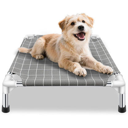 Elevated Pet Bed Dog Cot- Pet Bed for Small Dogs | Raised Dog Bed for Indoor and Outdoor Use for Small Pets
