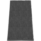 HOMEK Absorbent Dog Door Mat For Muddy Paws Premium Chenille Dirt Trapper Indoor Entrance Rug With Non Slip Rubber Backing Grey Sixty By Twenty Fou...