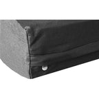 Dogbed4less Heavy Duty Black Canvas Duvet Pet Dog Bed Replacement Cover 100 Percent Cotton 37 Inches By 27 Inches By 4 Inches