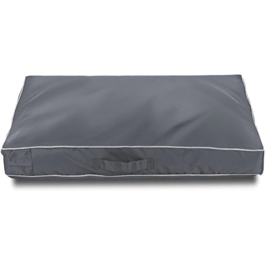 Chinchilla Waterproof Heavy Dog Bed Cover Washable Universal Fillable Dog Bed Replacement Cover Gray XLarge