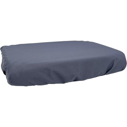 EechicSpace Waterproof Dog Bed Slip Cover For Rectangular Crate Mats And Orthopedic Foam Mattress Protector Bluish Grey 24 By 18 Inches