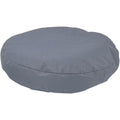 EechicSpace Waterproof Round Dog Bed Replacement Slip Cover For Donut Pet Beds TPU Coating Protector Grey 44 To 45 Inch