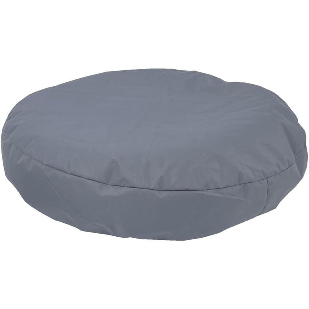 EechicSpace Waterproof Round Dog Bed Replacement Slip Cover For Donut Pet Beds TPU Coating Protector Grey 44 To 45 Inch