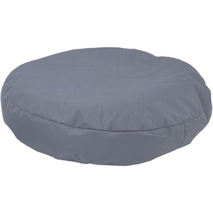 EechicSpace Waterproof Round Dog Bed Replacement Slip Cover For Donut Pet Beds TPU Coating Protector Grey 44 To 45 Inch