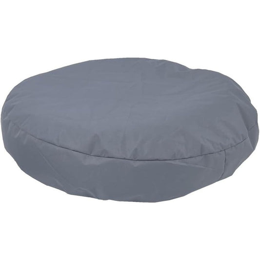 EechicSpace Waterproof Round Dog Bed Replacement Slip Cover For Donut Pet Beds TPU Coating Protector Grey 44 To 45 Inch