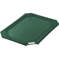 Coolaroo Original Elevated Cooling Dog Bed Replacement Cover Weather Resistant Knitted Fabric Brunswick Green Medium 42 Inches By 25.5 Inches