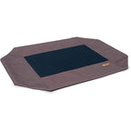 K&H Pet Products Original Pet Cot Replacement Cover Elevated Cooling Dog Bed Mesh Center Chocolate And Black Large 42 X 30 Inches