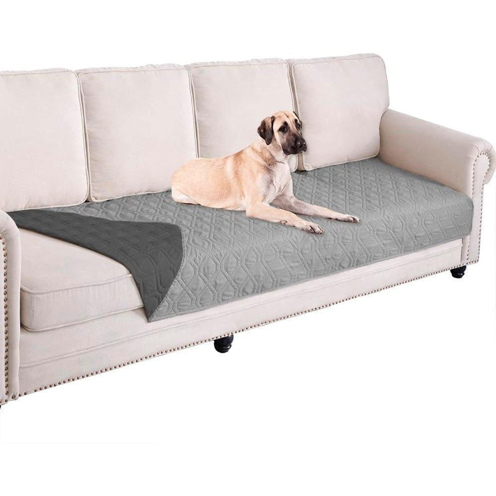 Ameritex Waterproof Dog Bed Cover Reversible Pet Blanket For Furniture Bed Couch Sofa Microfiber Protector Thirty By Seventy Inches