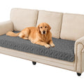 Ameritex Pet Bed Cover Waterproof Dog Blanket For Sofa And Furniture Quilted Microfiber Couch Protector 30 By 70 Inches Dark Grey