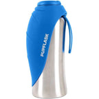 Tuff Pupper PupFlask Large Dog Water Bottle Stainless Steel Portable Pet Hydration Travel Drink Dispenser Bowl Twenty Seven Ounce Forty Ounce