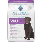 Blue Buffalo Natural Veterinary Diet W+U Weight Management And Urinary Care Dry Dog Food Chicken Variant Twenty Two Pound Bag