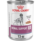Royal Canin Veterinary Diet Canine Renal Support D Adult Thin Slices In Gravy Dog Food 13 Ounce Pack Of 24