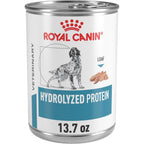 Royal Canin Veterinary Diet Canine Hydrolyzed Protein Adult Loaf Wet Dog Food For Food Sensitivities Thirteen Point Seven Ounce Can Pack Of Twenty ...