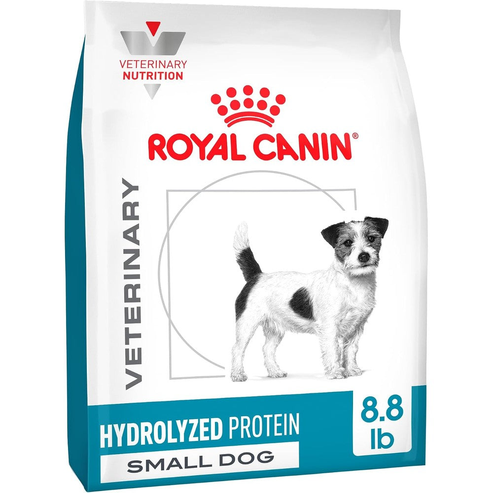 Royal Canin Veterinary Diet Canine Small Breed Hydrolyzed Protein Adult Dry Dog Food Eight Point Eight Pound Bag