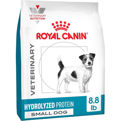 Royal Canin Veterinary Diet Canine Small Breed Hydrolyzed Protein Adult Dry Dog Food Eight Point Eight Pound Bag