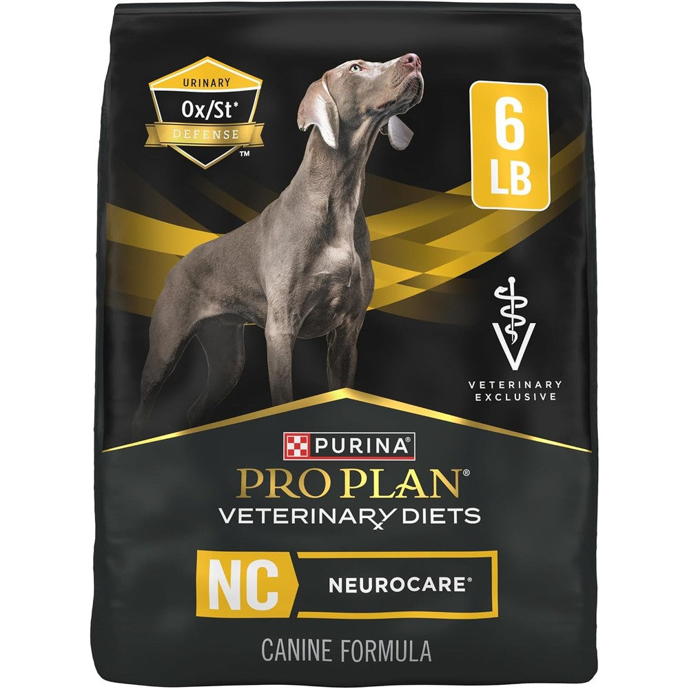Purina Pro Plan Veterinary Diets NC NeuroCare Canine Formula High Protein Dry Dog Food For Brain Health And Cognitive Support 6 Pound Bag