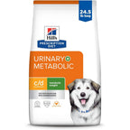 Hill's Prescription Diet c/d Multicare + Metabolic Weight Management Chicken Flavor Dry Dog Food, 24.5 Pound Bag
