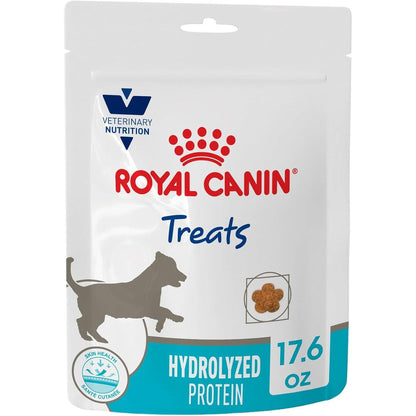 Royal Canin Veterinary Diet Canine Hydrolyzed Protein Treats Adult Dry Dog Food For Hypoallergenic Sensitive Skin And Stomach Health 17.6 Ounce Bag